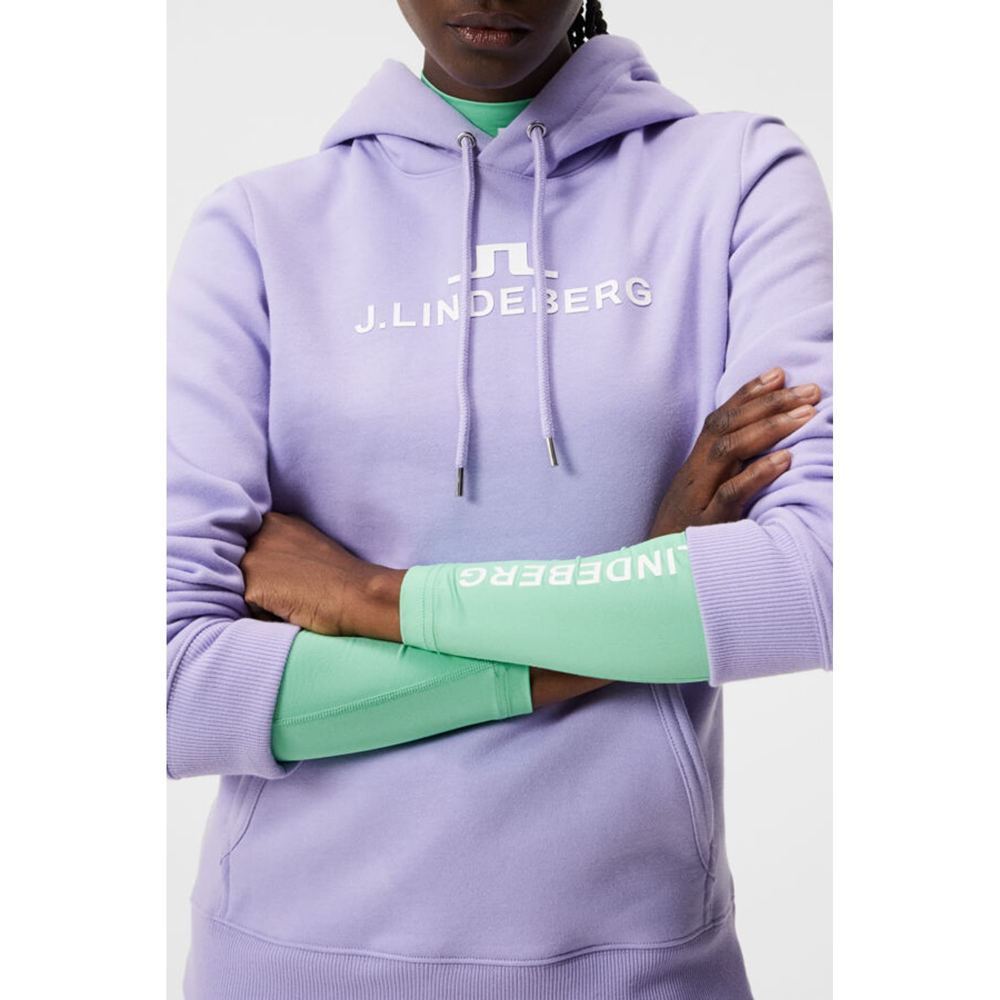 J. Lindeberg Alpha Hood Damen Sweet Lavender Damen