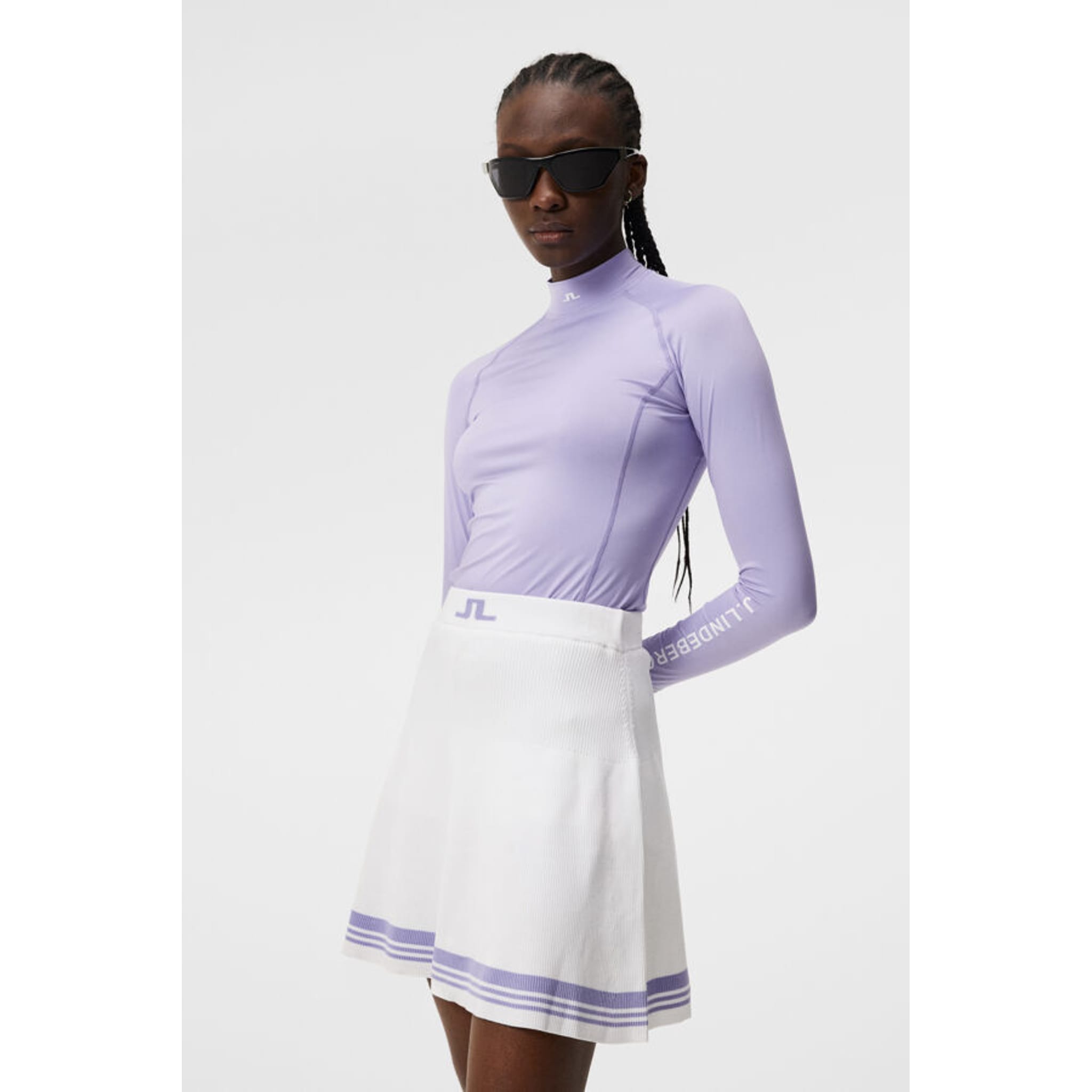 J. Lindeberg Asa Soft Compression Top Damen Sweet Lavender Damen